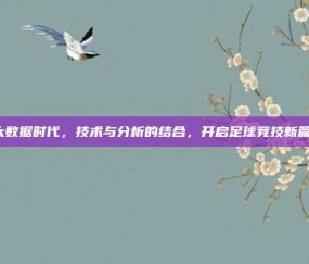 中超大数据时代，技术与分析的结合，开启足球竞技新篇章📊